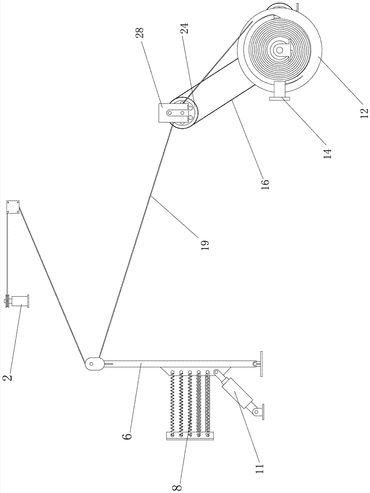 A blocking device for a power transport device