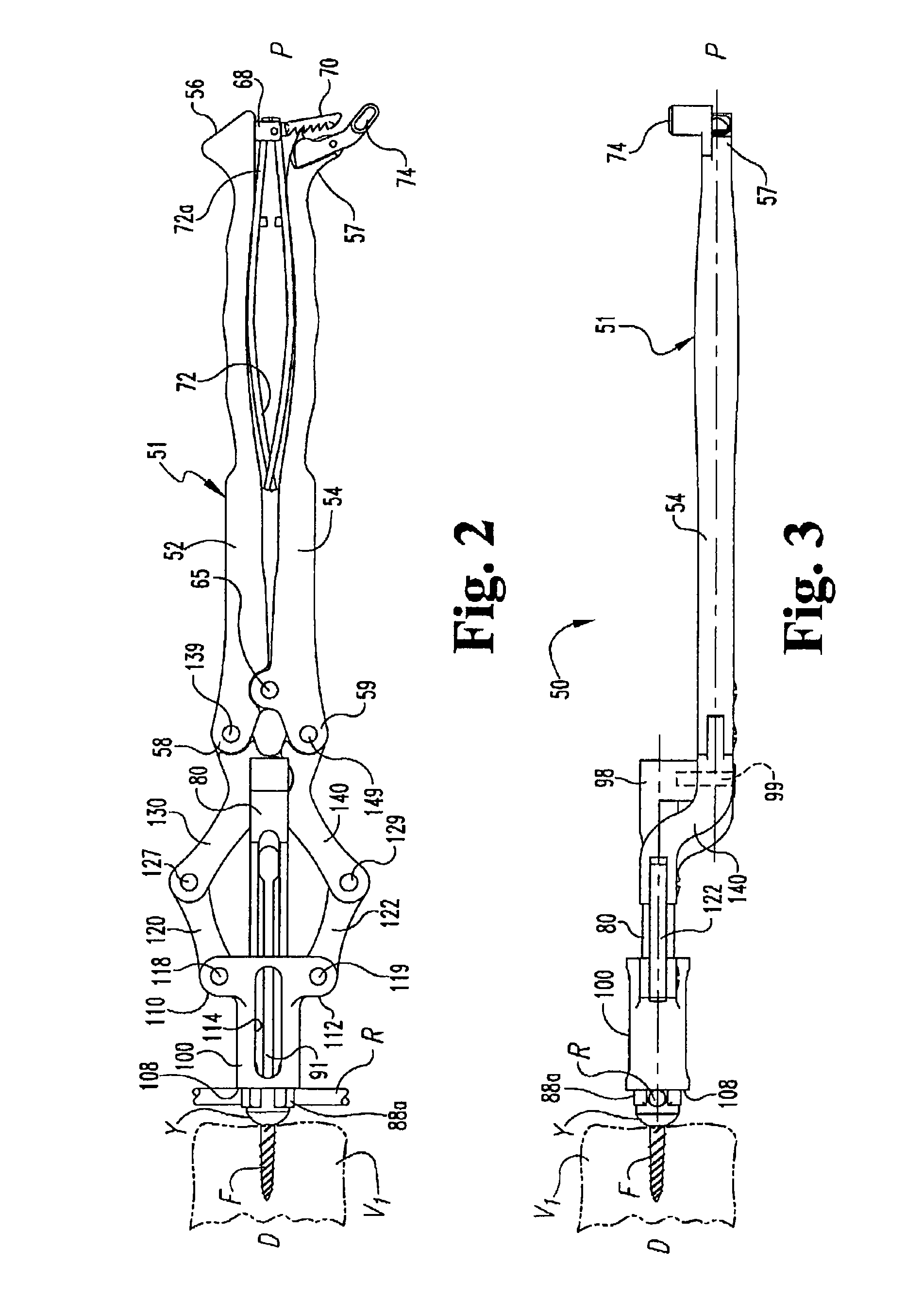 Rod reducer instruments and methods
