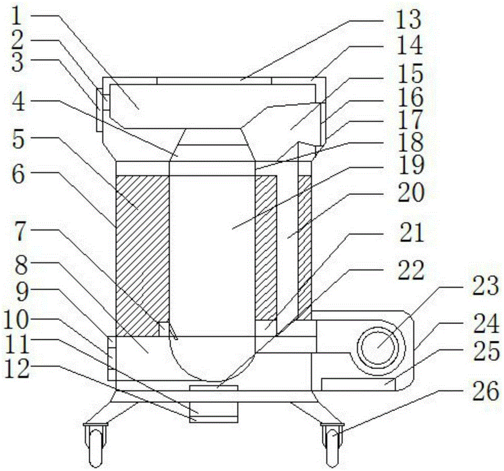 Domestic biomass stove convenient to use