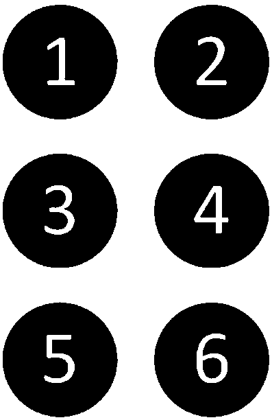 Touch reading system and method for touching braille alphabets through left and right sliding gestures