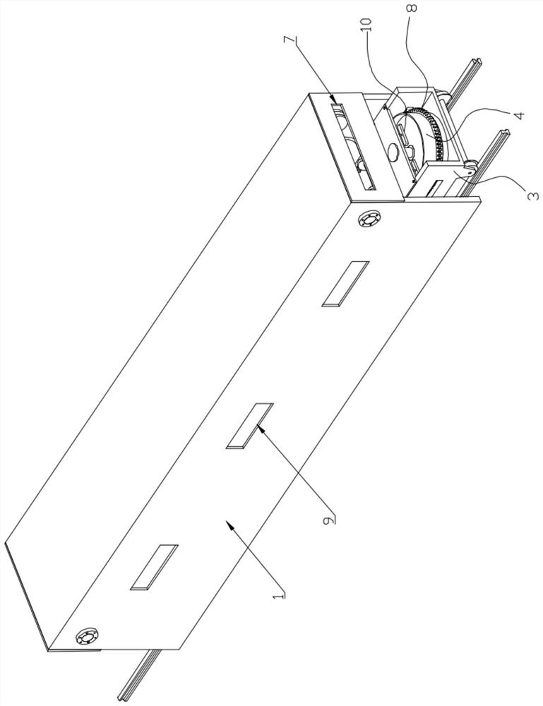 A tunnel furnace drying system