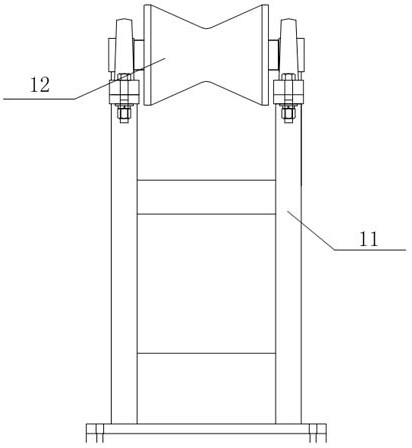 Steel pipe automatic drilling and punching integrated equipment