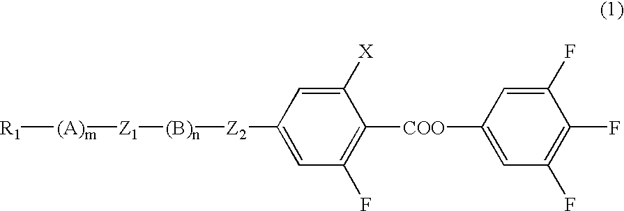 Phenylbenzoate derivatives and liquid crystal compositions