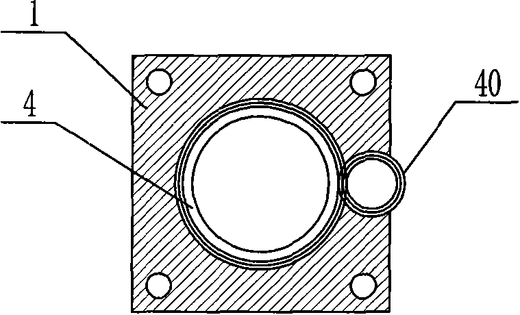 Cylindrical backwash purifying device