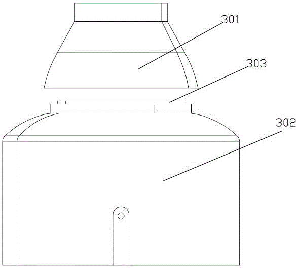 Lamp capable of being demounted rapidly