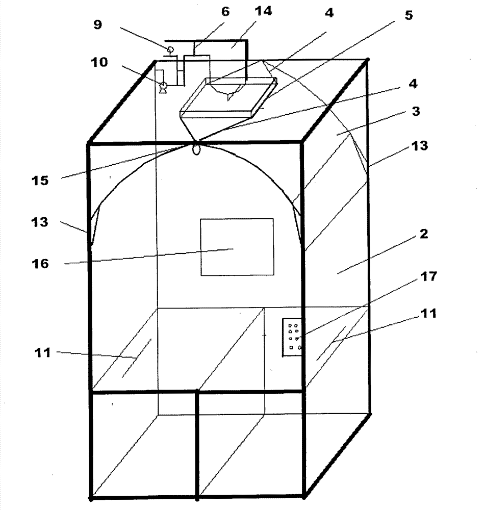 Energy-saving waste gas treatment method and apparatus thereof