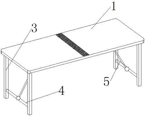 Foldable table