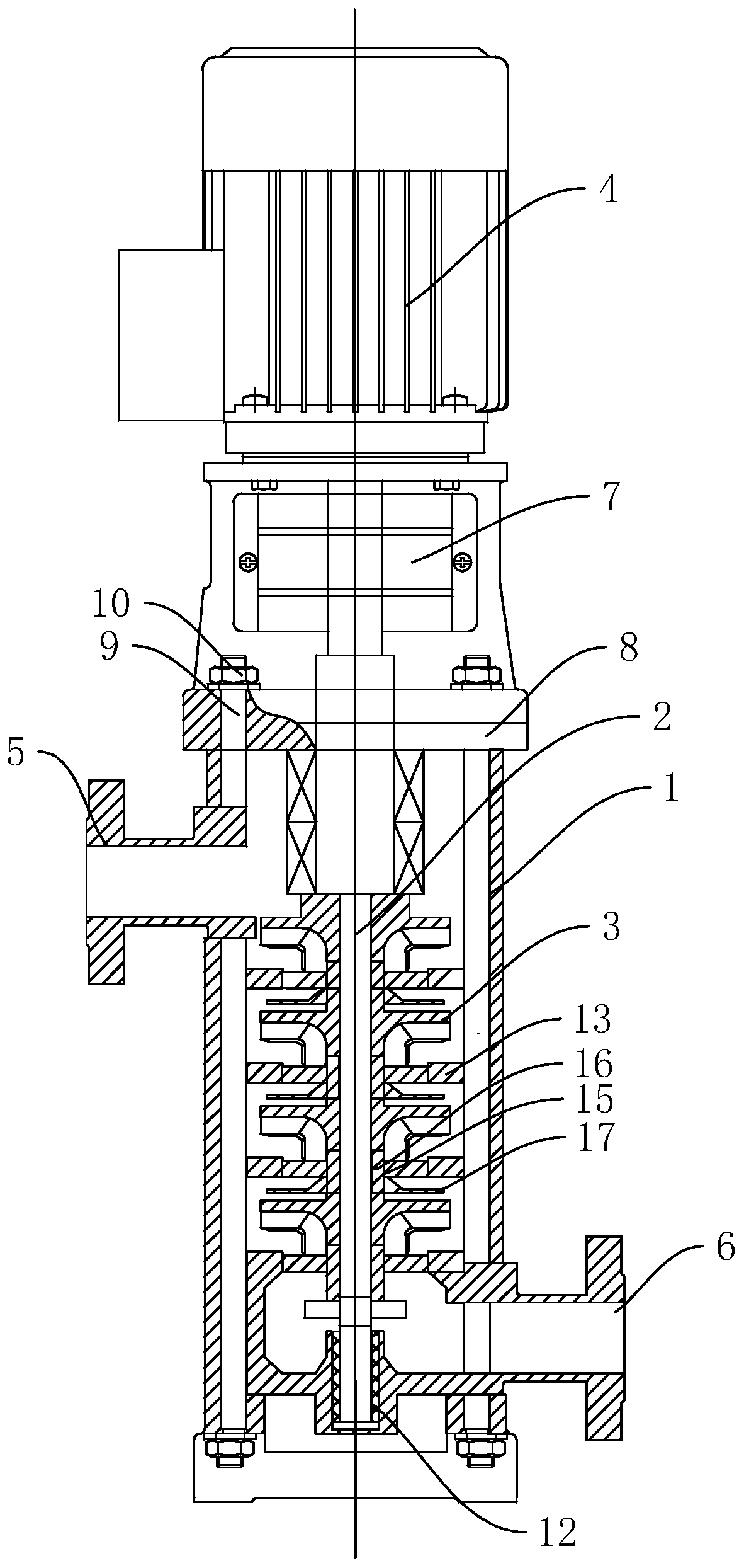 Cyclone extraction device and separation system using same