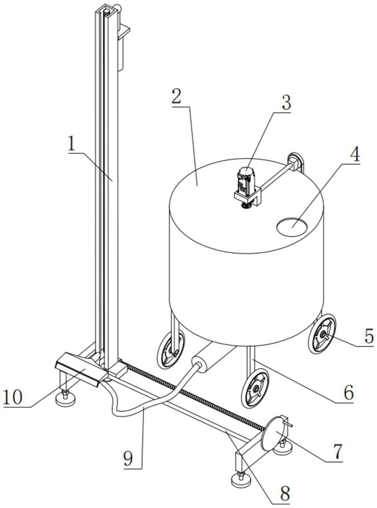 Wall screeding equipment for building decoration