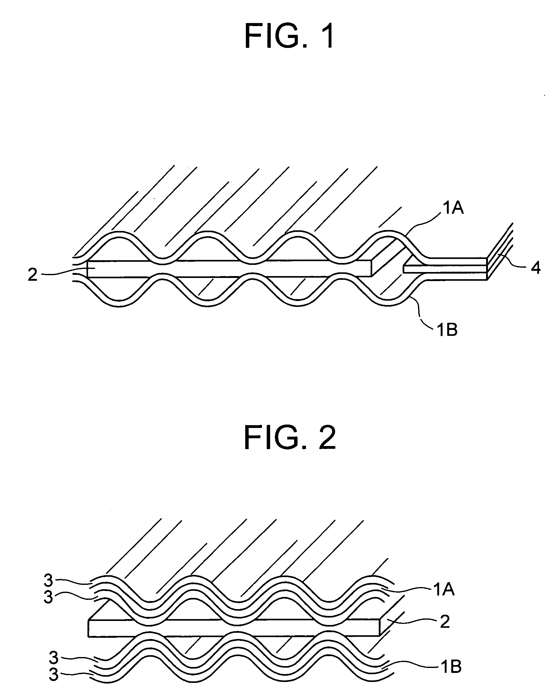 Fuel cell and separator for cooling used therein