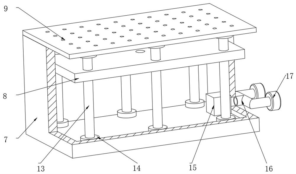 Sponge city road surface permeation paving structure and paving method thereof