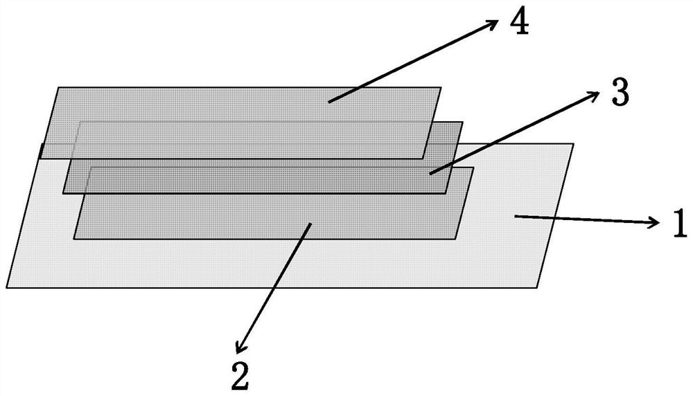 A kind of flue gas filter material and its preparation method and application