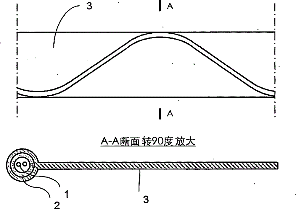 Special optical fiber sensing cable