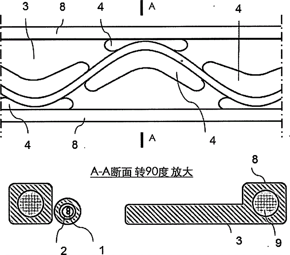 Special optical fiber sensing cable