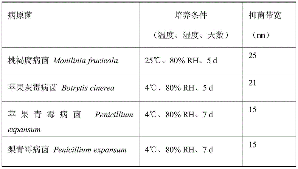 A strain of Metschnijs that inhibits fungi and its application