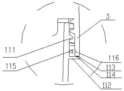 A locking and fixing method suitable for combination container