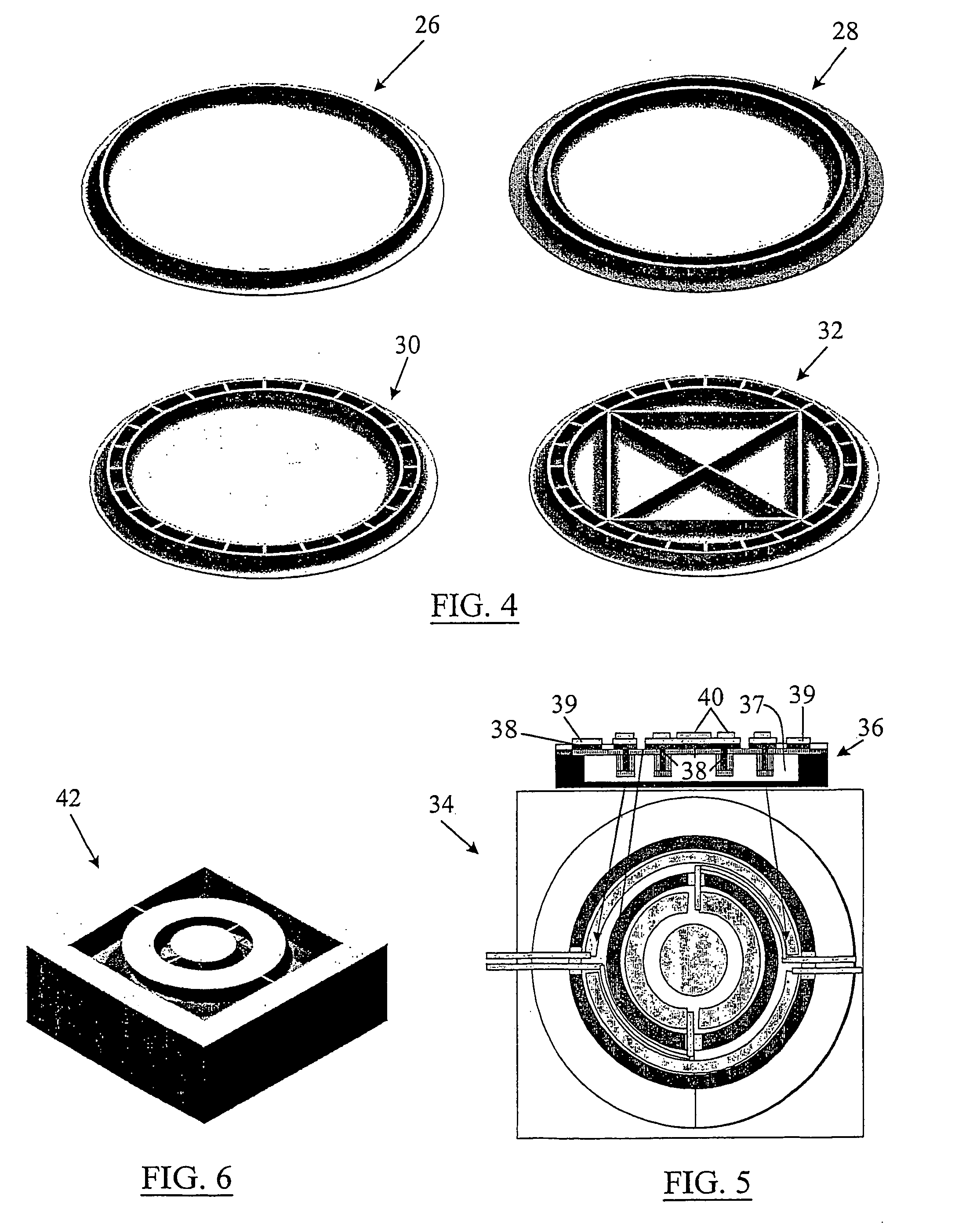 Stiffened surface micromachined structures and process for fabricating the same