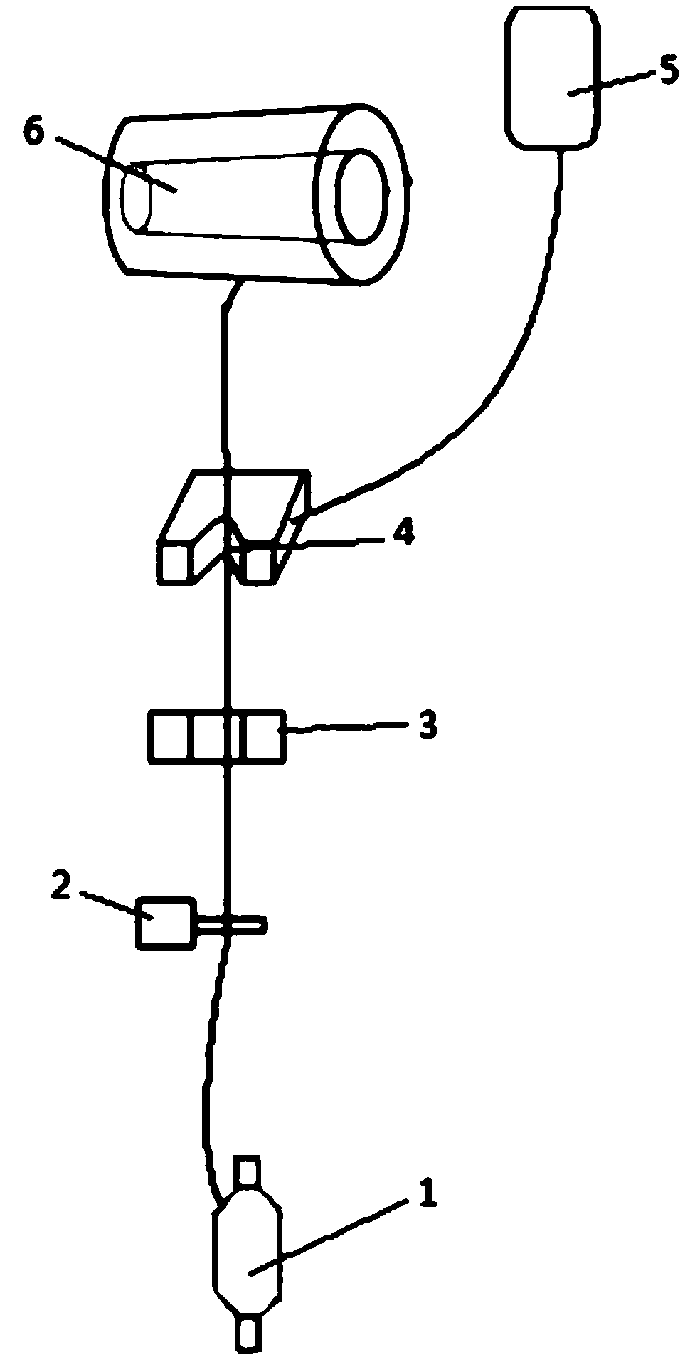 An online micro-processing method for yarn winding