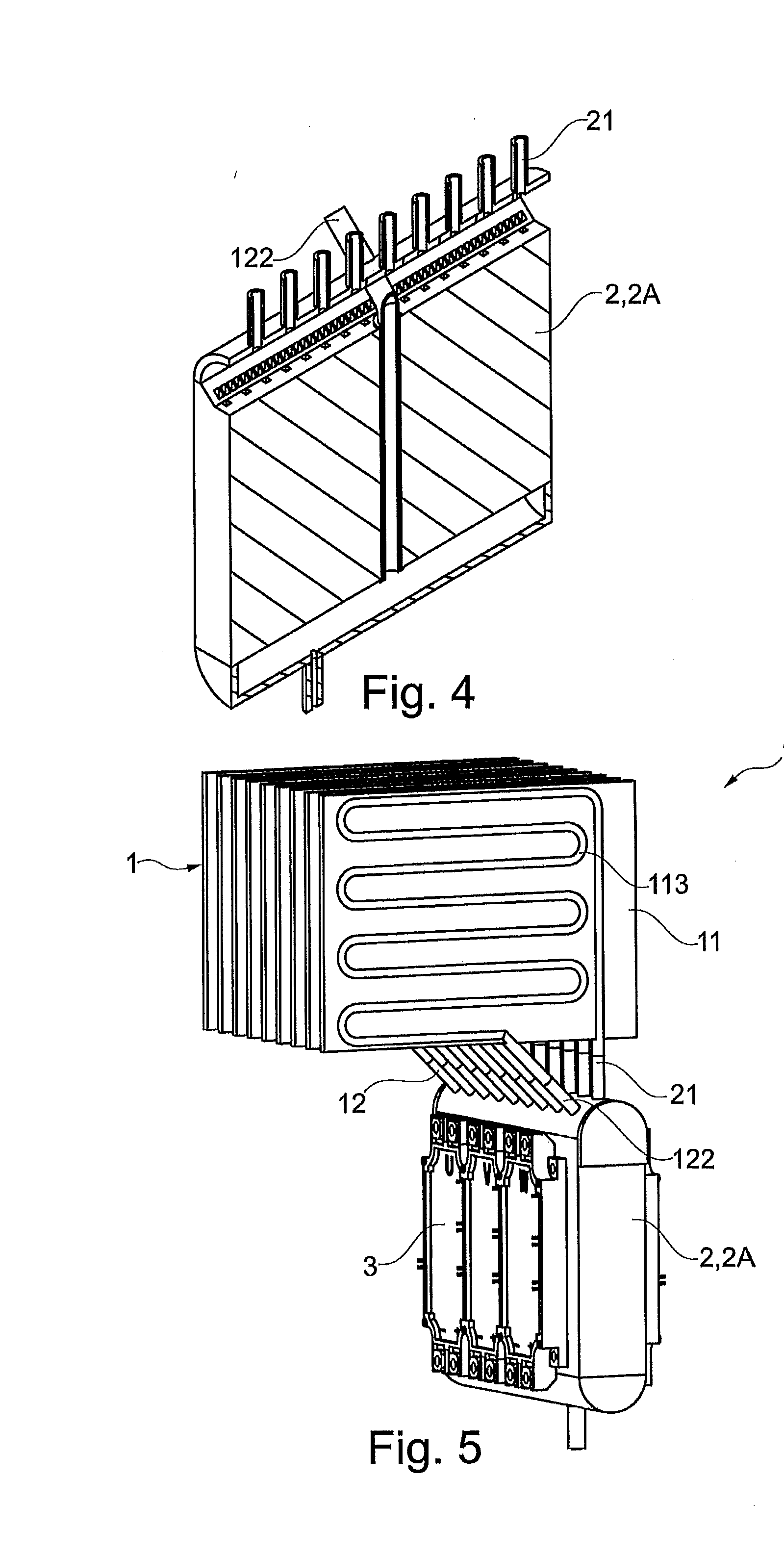 Cooling module for cooling electronic components