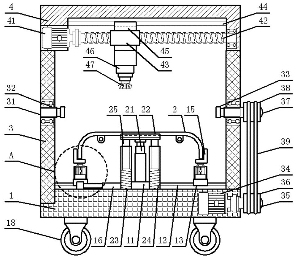 Multi-angle grinding machine and grinding method for intelligent pantograph carbon skateboard surface