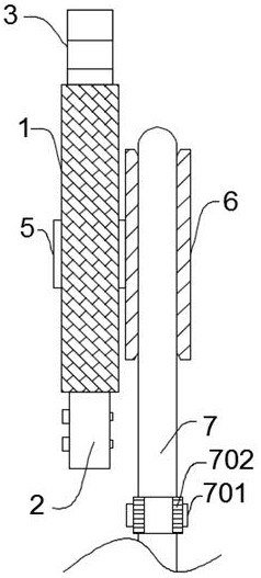 Auxiliary hanger for hanging wire and hanging method thereof