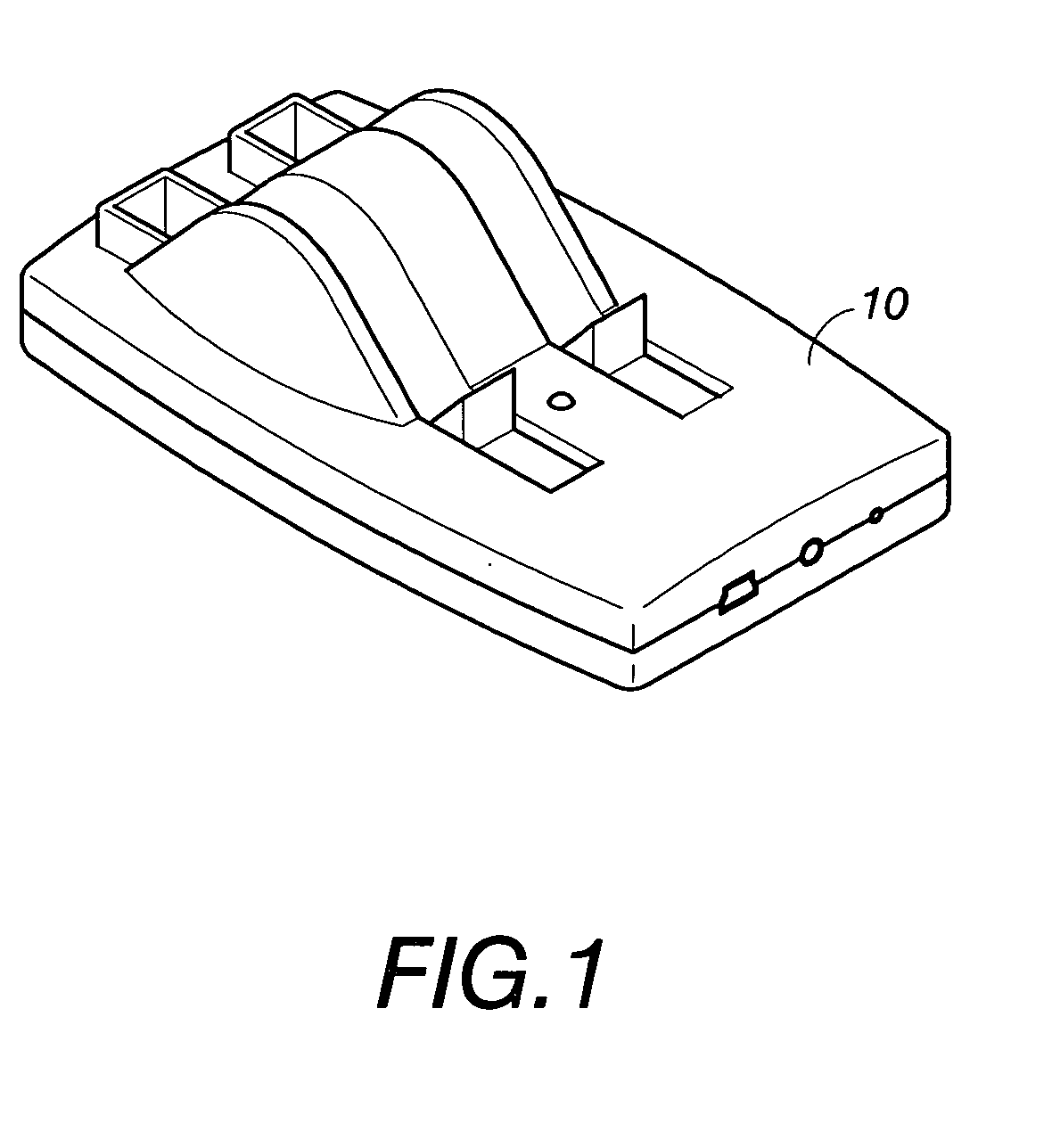 Composite charging cradle for rechargeable battery