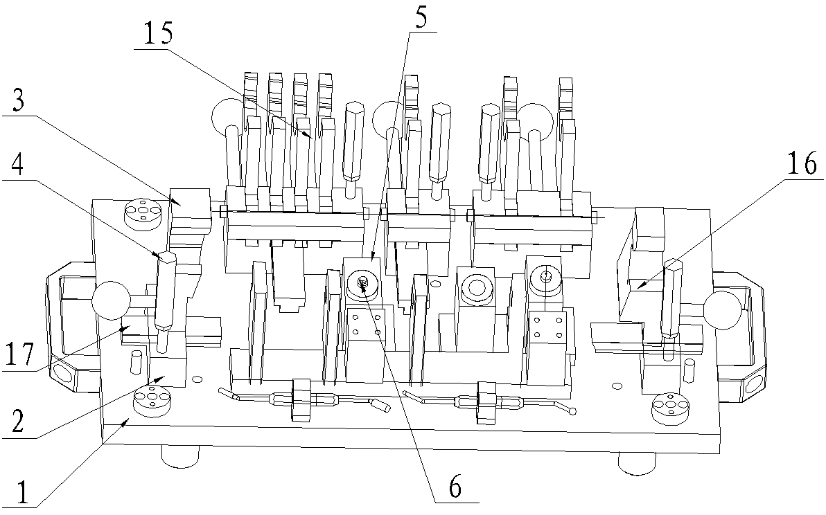 Gauge for measuring complex profile surfaces