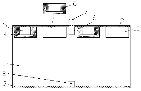 Pre-baked continuous and independent reinforced carbon bowl anode carbon block structure and preparation method thereof