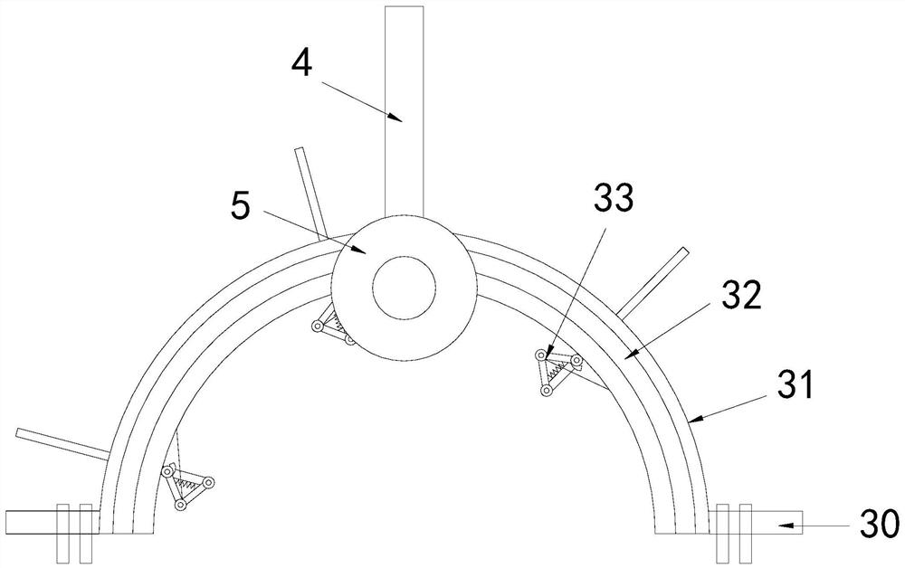 Plastic pipe cutting device