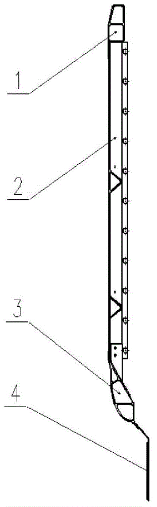 Side wall structure for hopper car