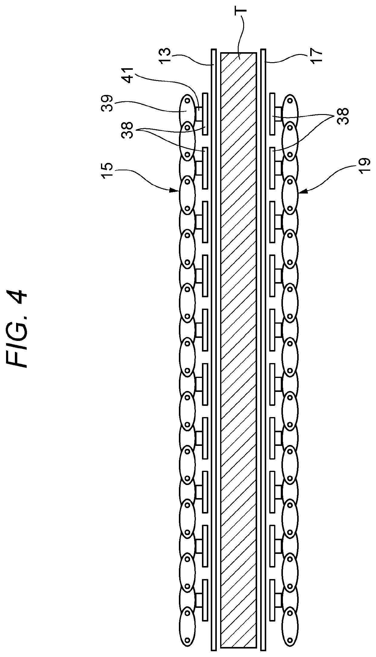 Continuous shaping machine for bean curds