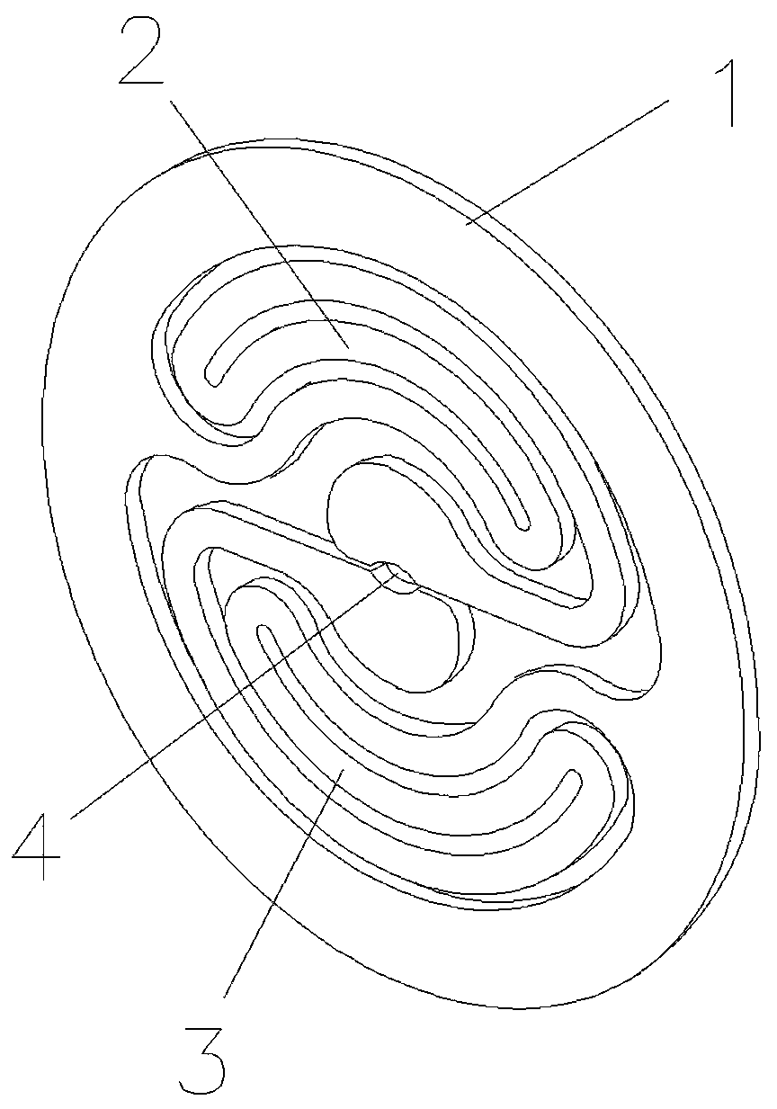 a diaphragm spring