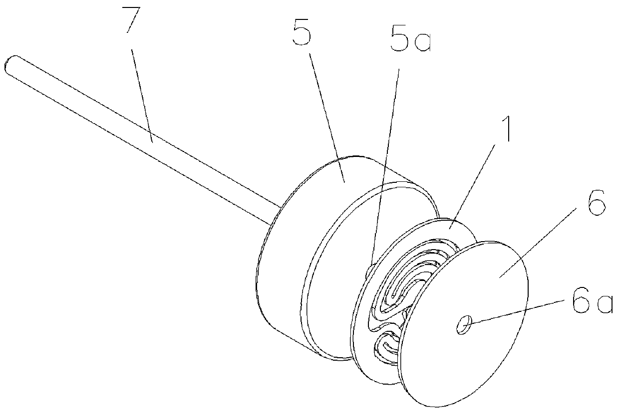 a diaphragm spring