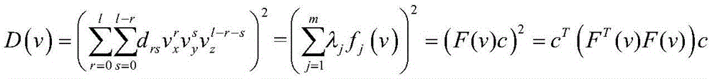 Fiber direction distribution estimating method based on nonnegative higher-order tensor quasi-Newton searching