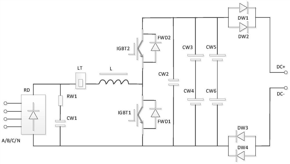 Low voltage ride through module and control method thereof