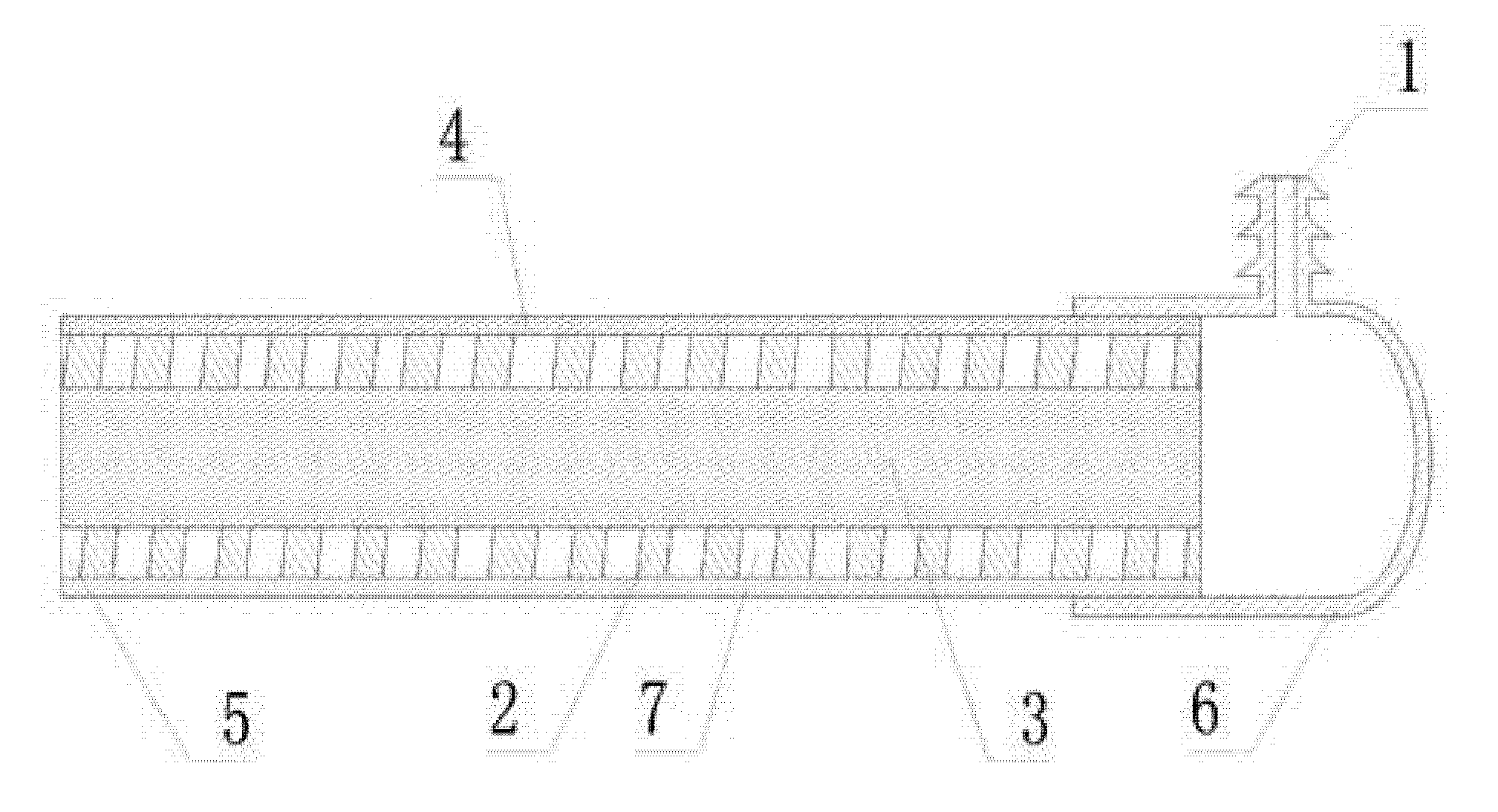 Manufacturing process of plug-in water dropper used for subsurface drip irrigation