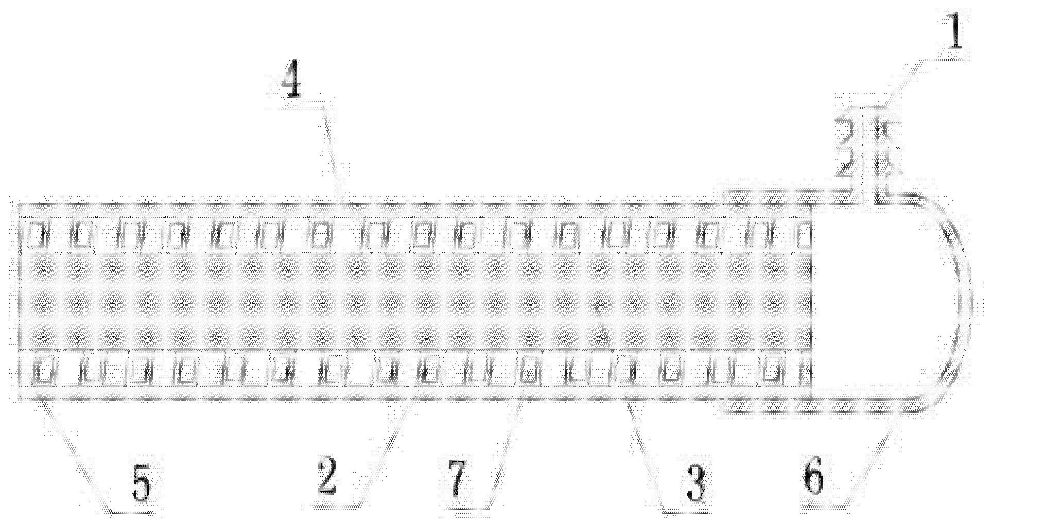 Manufacturing process of plug-in water dropper used for subsurface drip irrigation