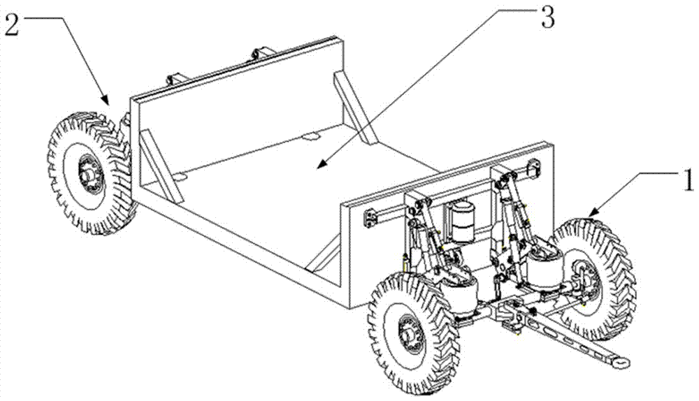 Low center of gravity trailer with lift mechanism