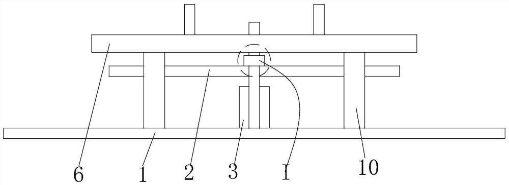 A vehicle body movement control device for a vehicle-mounted sightseeing changing tunnel