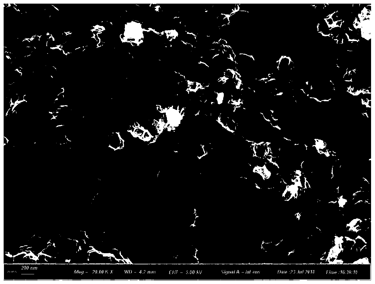 A kind of cobalt phosphide/graphene/n-doped carbon composite material and preparation method thereof