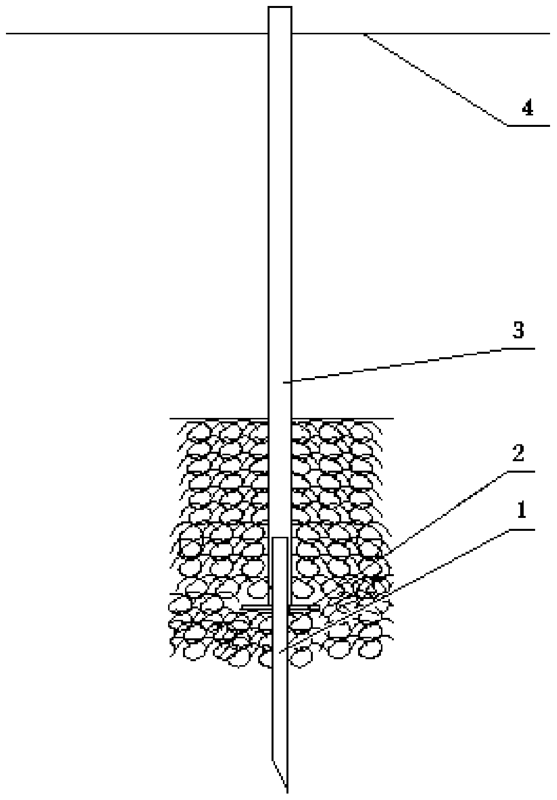 Three-dimensional planting pipe type vertical pole supporting device