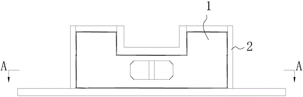 Box -type supporting part panel welding molding method