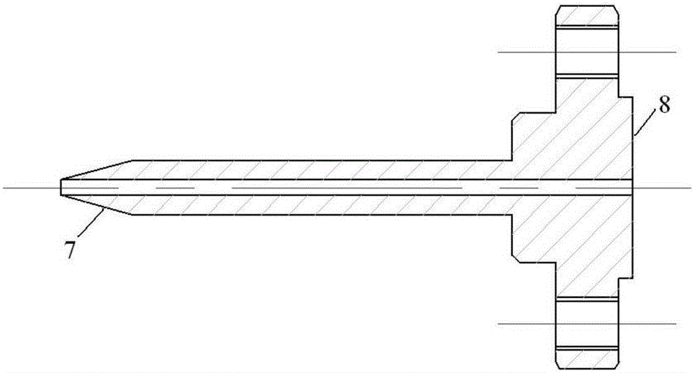 Field distribution teat system applied to gyrotron traveling wave tube coupling structure and test method thereof