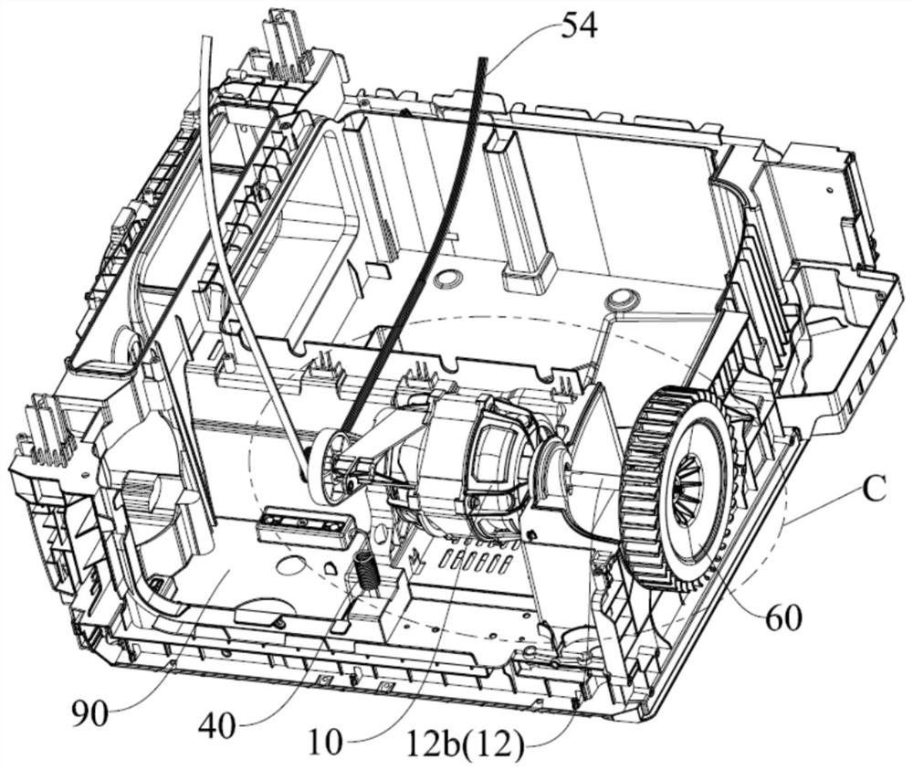 Base unit and laundry treatment equipment