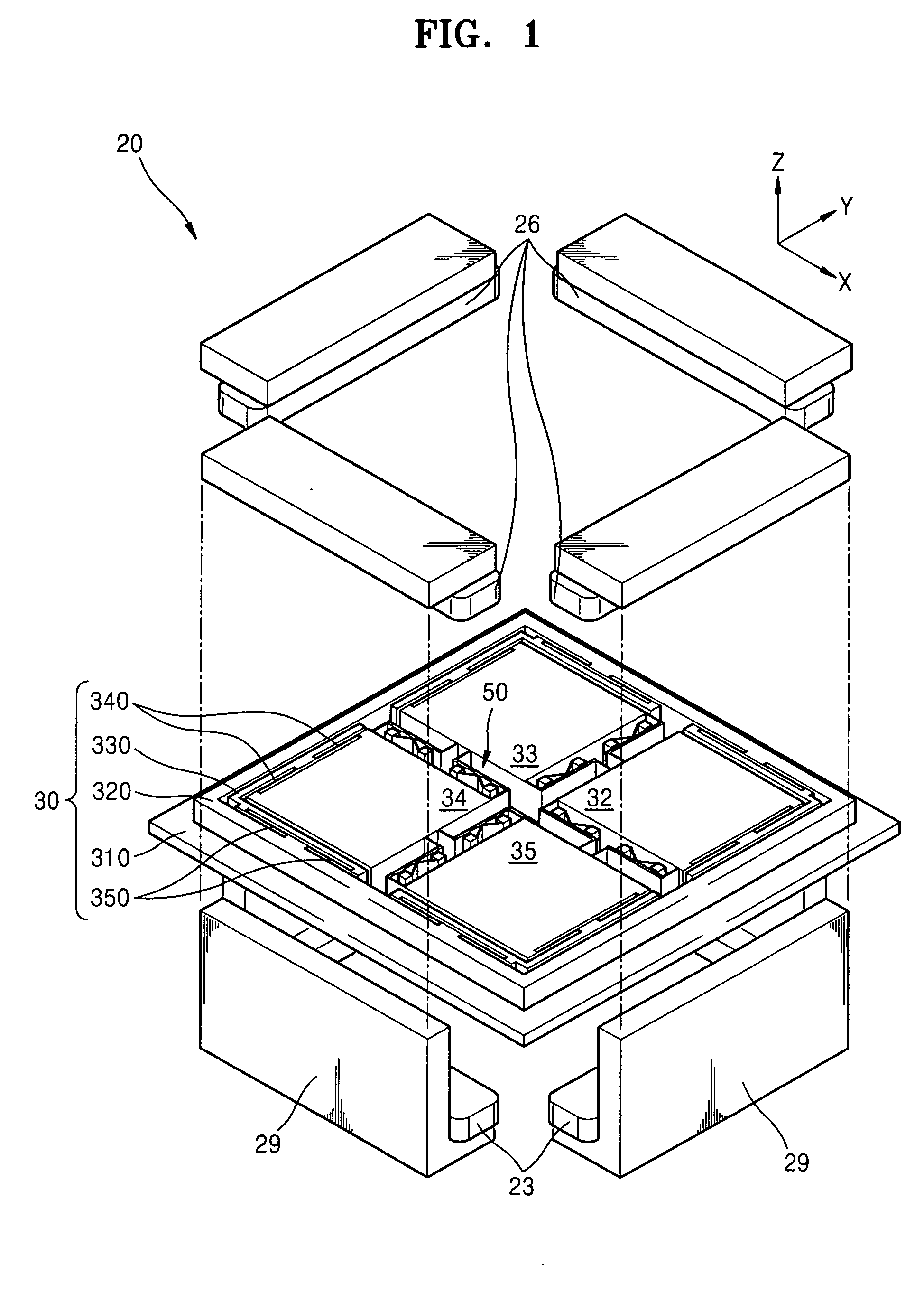 Micro actuator and data storage apparatus employing the same