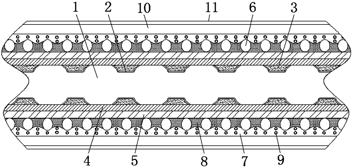 High-molecular temperature-sensing-discoloration synthetic leather