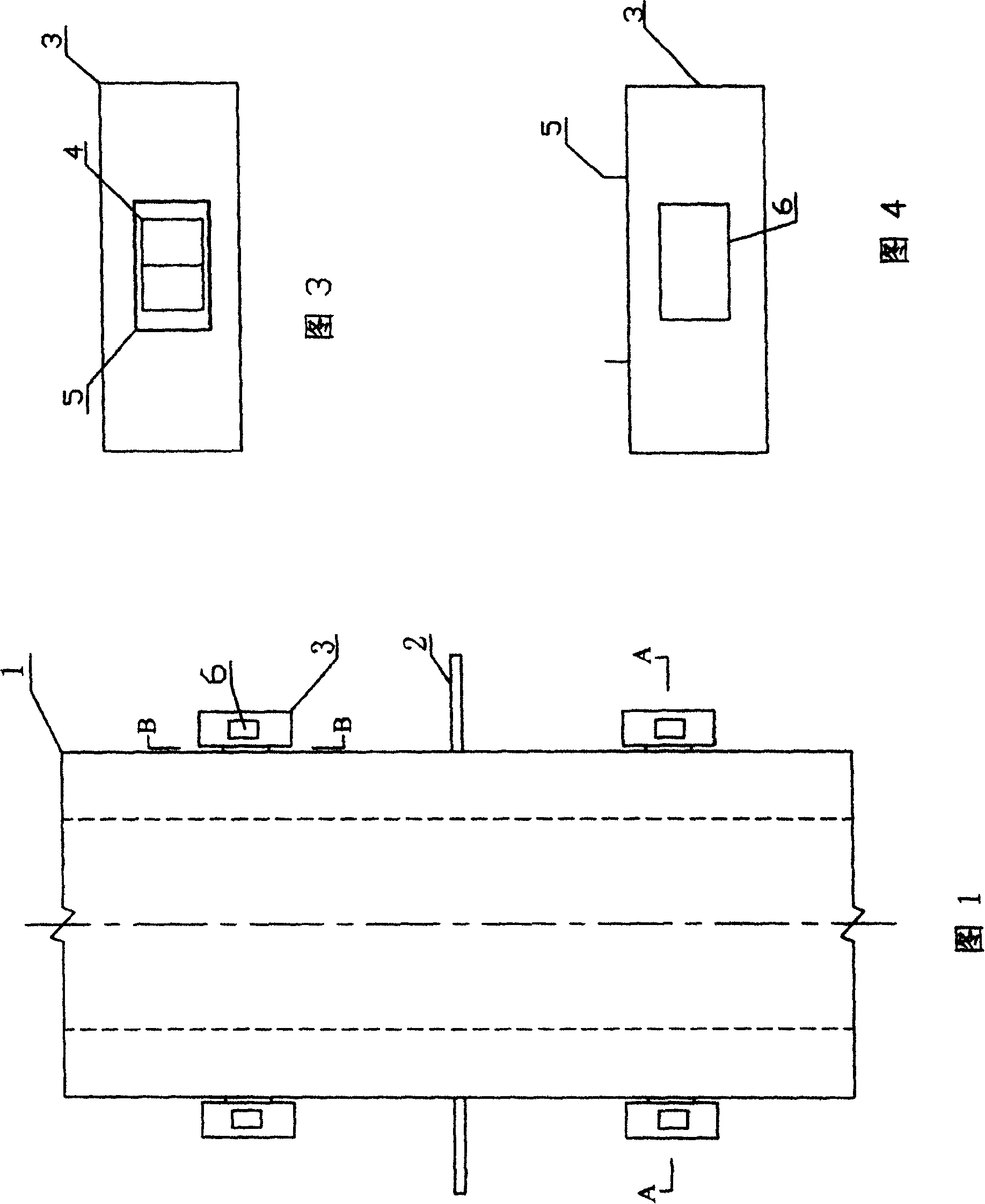 Safety escape unit of Archimedes bridge