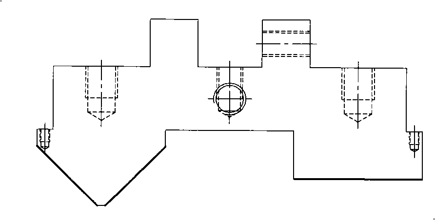 Machine tool guiding rail friction wear testing machine