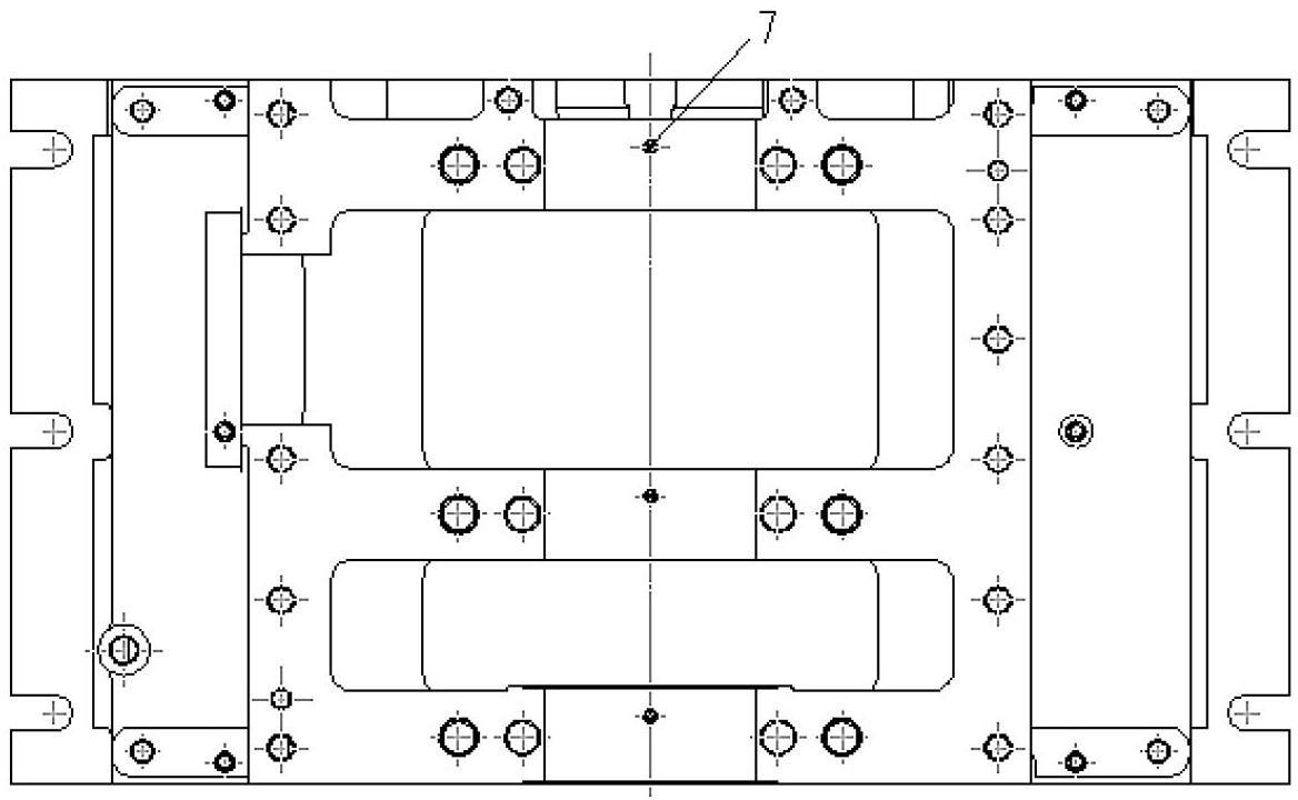Integrated single-cylinder engine base structure