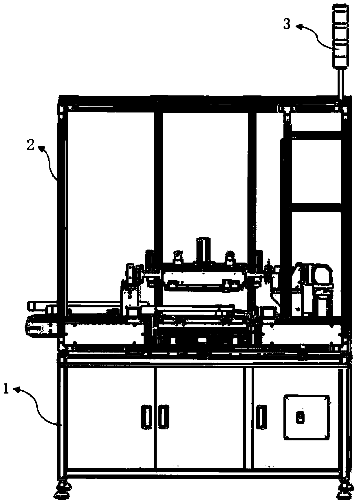 Box turning machine